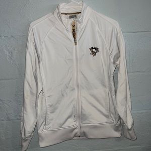 Womens Medium Zip-Up Jacket Pittsburgh Penguins